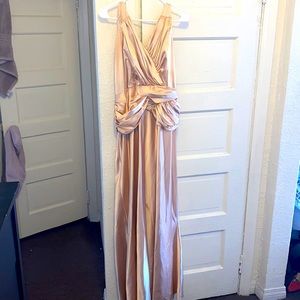 Gold Aspeed ball/prom gown